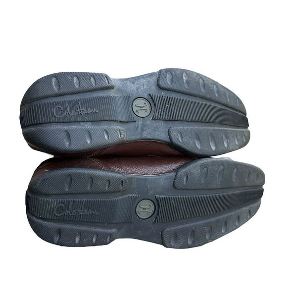 Cole Haan Men's Slip-On Loafers Brown Leather Size 8 Shoes - Picture 10 of 11